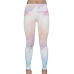 Morning Sky Love Lightweight Velour Classic Yoga Leggings