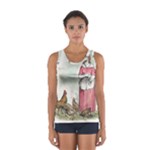 640px-feeding The Chickens (1) Sport Tank Top 