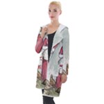 640px-feeding The Chickens (1) Hooded Pocket Cardigan