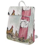640px-feeding The Chickens (1) Flap Top Backpack