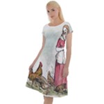 640px-feeding The Chickens (1) Classic Short Sleeve Dress