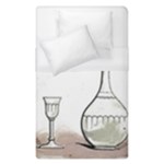 Wine Glass And Decanter Duvet Cover (Single Size)