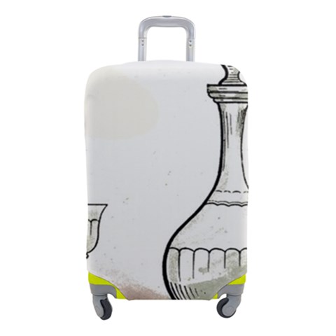 Wine Glass And Decanter Luggage Cover (Small) from ArtsNow.com
