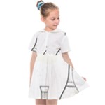 Wine Glass And Decanter Kids  Sailor Dress