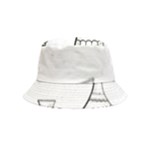 Wine Glass And Decanter Inside Out Bucket Hat (Kids)