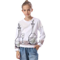 Kids  Long Sleeve T-Shirt with Frill  