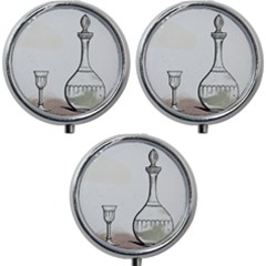 Mini Round Pill Box (Pack of 3) 