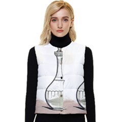 Women s Button Up Puffer Vest 