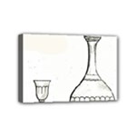 Wine Glass And Decanter Mini Canvas 6  x 4  (Stretched)