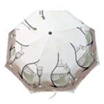 Wine Glass And Decanter Folding Umbrellas