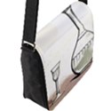 Flap Closure Messenger Bag (L) 