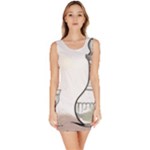 Wine Glass And Decanter Bodycon Dress