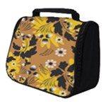 Folk flowers art pattern  Full Print Travel Pouch (Small)