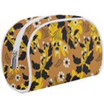 Folk flowers art pattern  Make Up Case (Large)