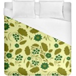 Folk flowers art pattern Floral  Duvet Cover (King Size)