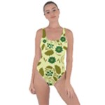 Folk flowers art pattern Floral  Bring Sexy Back Swimsuit