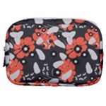 Folk flowers art pattern Floral   Make Up Pouch (Small)