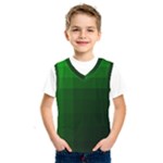 Zappwaits-green Kids  Basketball Tank Top