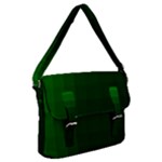 Zappwaits-green Buckle Messenger Bag
