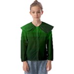 Zappwaits-green Kids  Peter Pan Collar Blouse