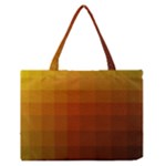 Zappwaits - Color Gradient Zipper Medium Tote Bag