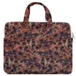 Warm Abstract Surface Print MacBook Pro Double Pocket Laptop Bag (Large)
