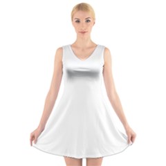 V-Neck Sleeveless Dress 