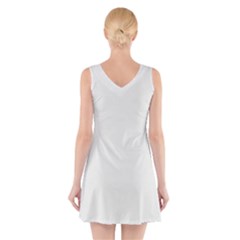 V-Neck Sleeveless Dress 