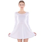 Untitled Design Long Sleeve Velvet Skater Dress