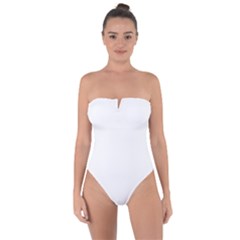Tie Back One Piece Swimsuit 