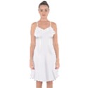 Ruffle Detail Chiffon Dress 