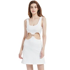 Velour Cutout Dress 