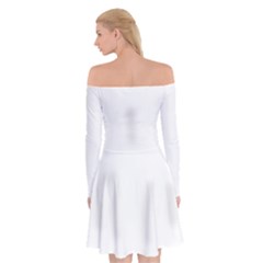 Off Shoulder Skater Dress 