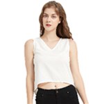Untitled Design V-Neck Cropped Tank Top