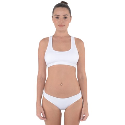 Untitled Design Cross Back Hipster Bikini Set from ArtsNow.com