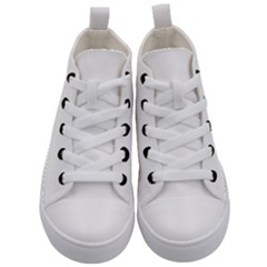 Kids  Mid-Top Canvas Sneakers 