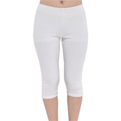 Velvet Capri Leggings  