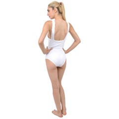 Cross Front Low Back Swimsuit 
