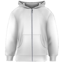 Kids  Zipper Hoodie Without Drawstring 