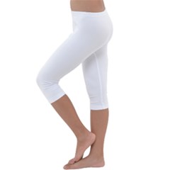 Kids  Lightweight Velour Capri Leggings  