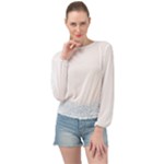 Untitled Design Banded Bottom Chiffon Top