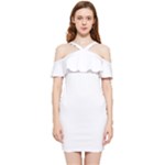 Untitled Design Shoulder Frill Bodycon Summer Dress