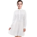 Untitled Design Long Sleeve Chiffon Shirt Dress