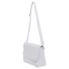 Shoulder Bag with Back Zipper 