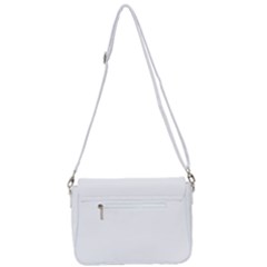 Shoulder Bag with Back Zipper 