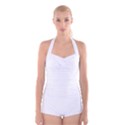 Boyleg Halter Swimsuit  
