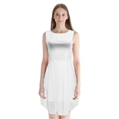 Sleeveless Chiffon Dress   