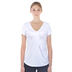 Short Sleeve Front Detail Top 