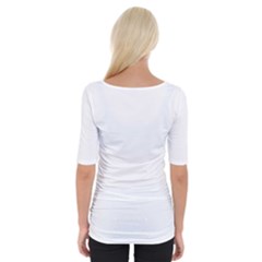 Wide Neckline T-Shirt 