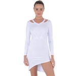 Untitled Design Asymmetric Cut-Out Shift Dress